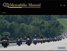 Tablet Screenshot of motorbikemanual.com
